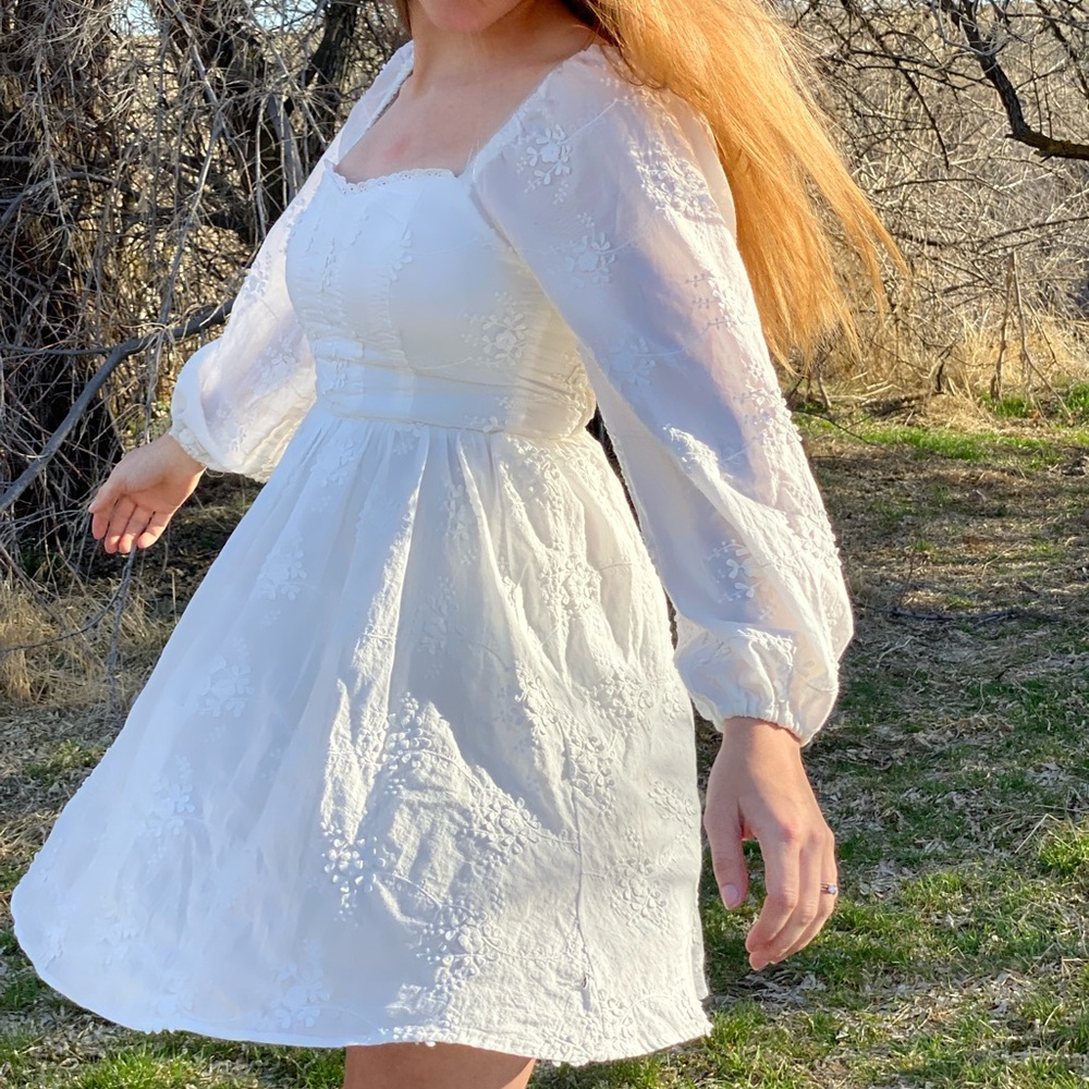SO White Summery Dress